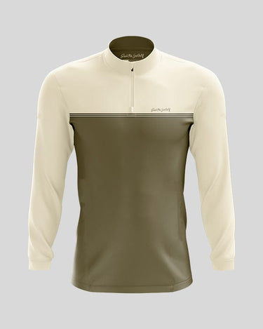 Flourish Quarter Zip Quarter Zip Pullover Greater Half Olive S